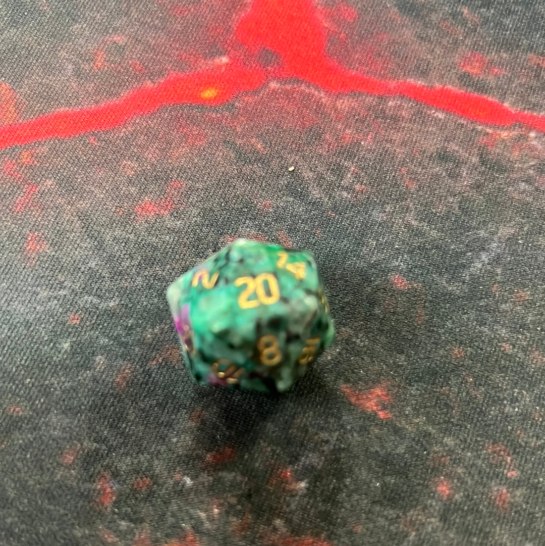 Jade Dice Set