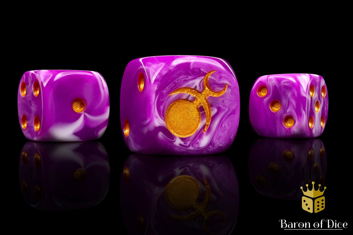 Gluttony, Gold Inlay, Dice