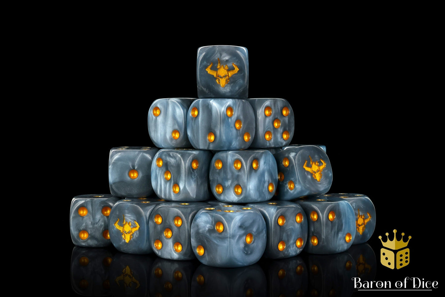 Golden Demon 16Mm Dice