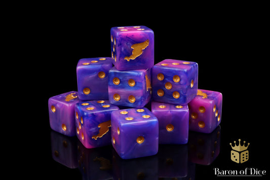 Children Of Profligacy, Gold Inlay Dice