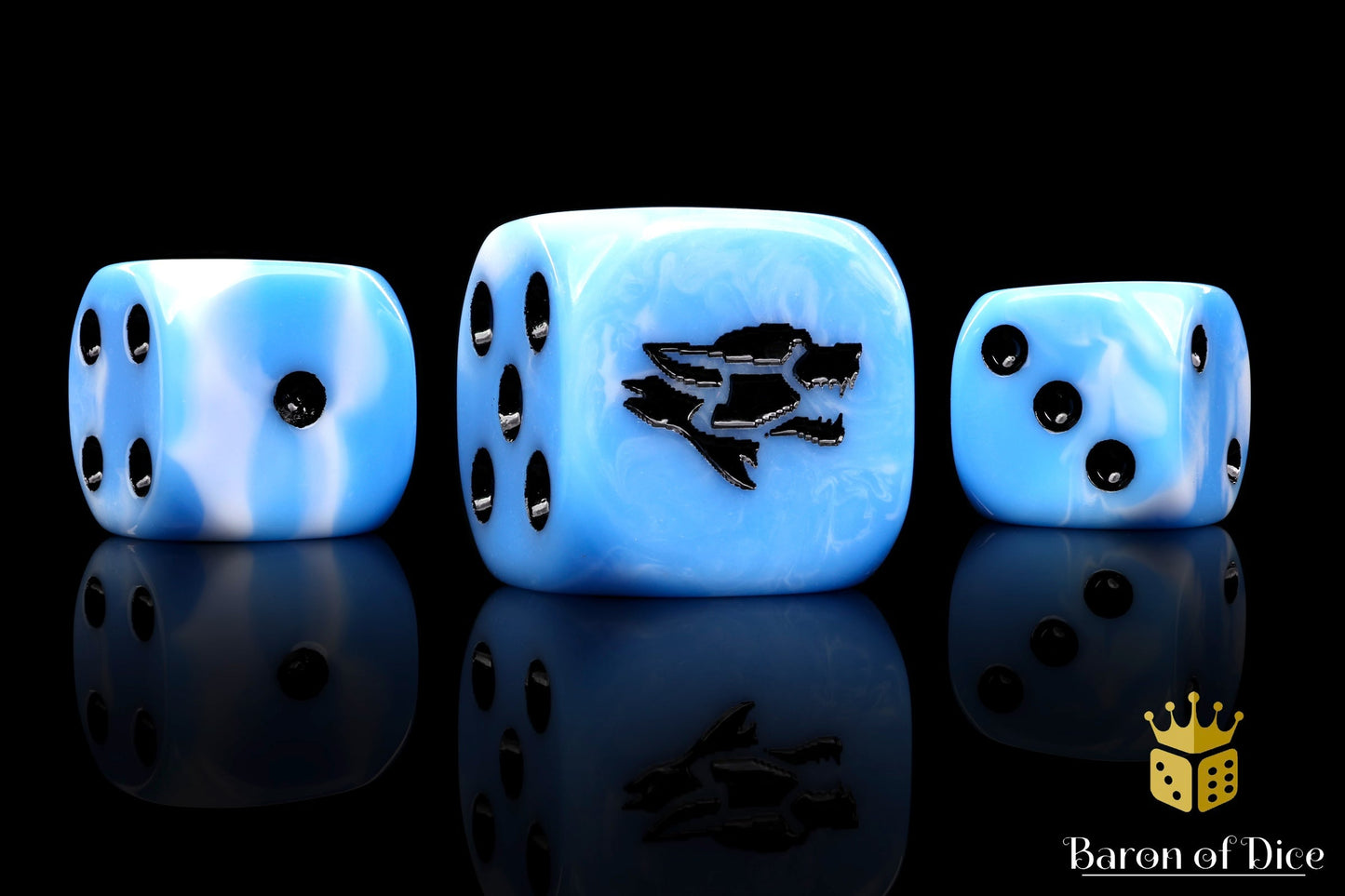 Frost Wolf 16Mm Dice