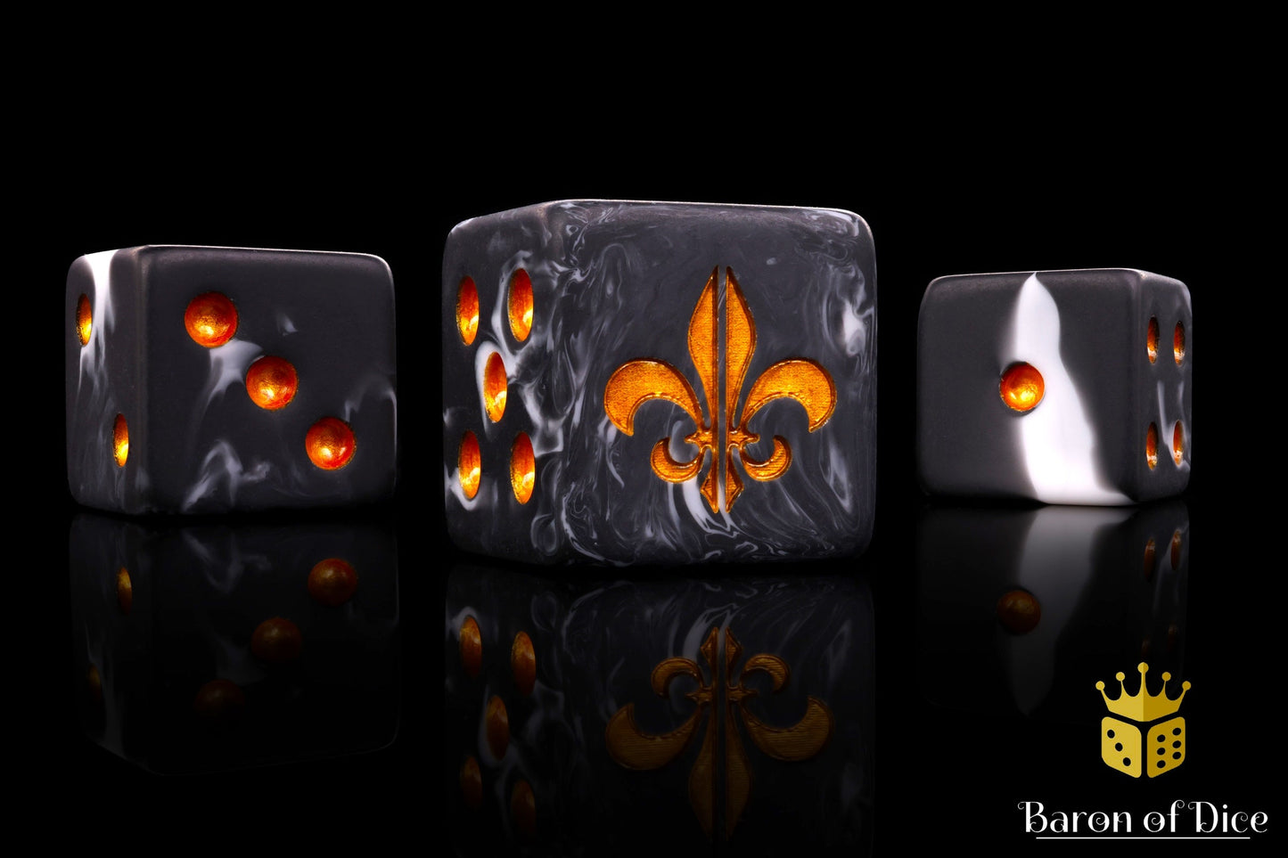 Fleur De Lis, Heritage, Dice