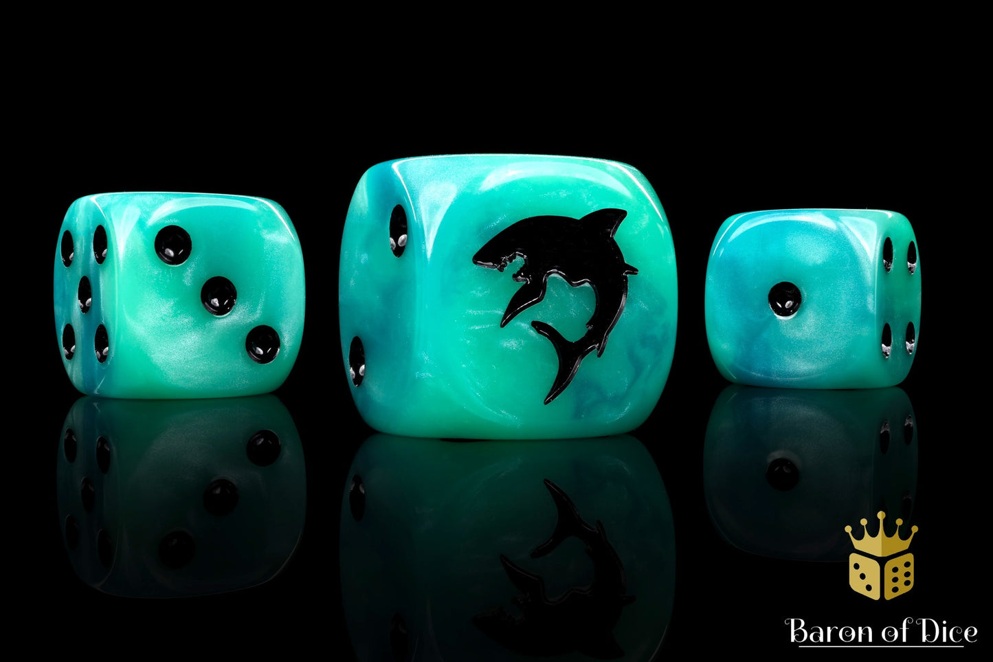 Carcharodon "Great White Shark" Dice