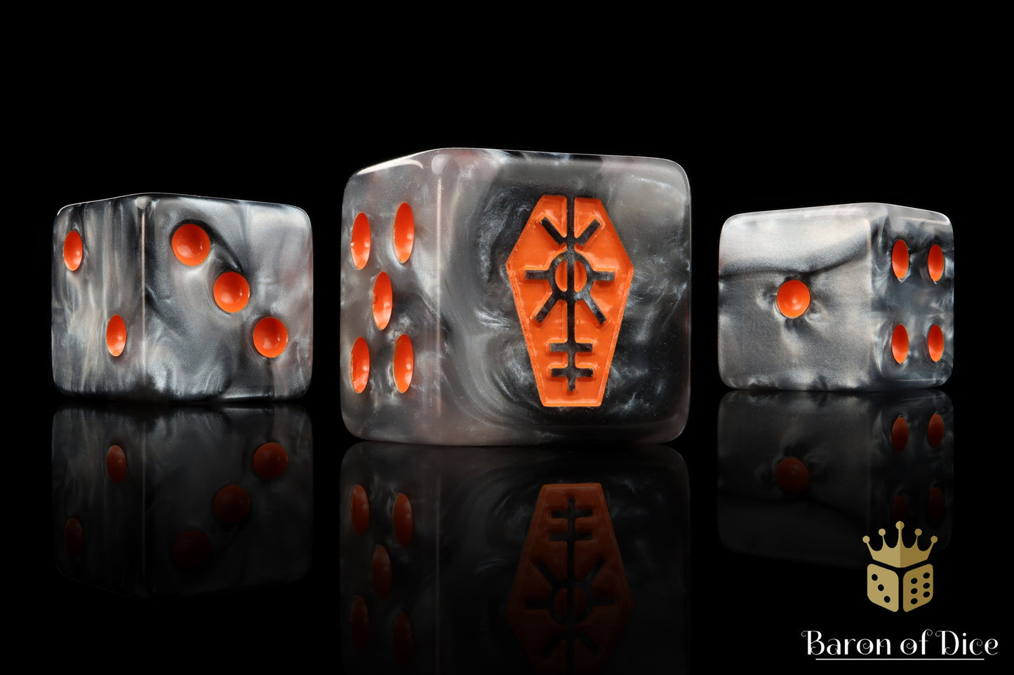 Day Of The Dead, Orange Coffin Dice