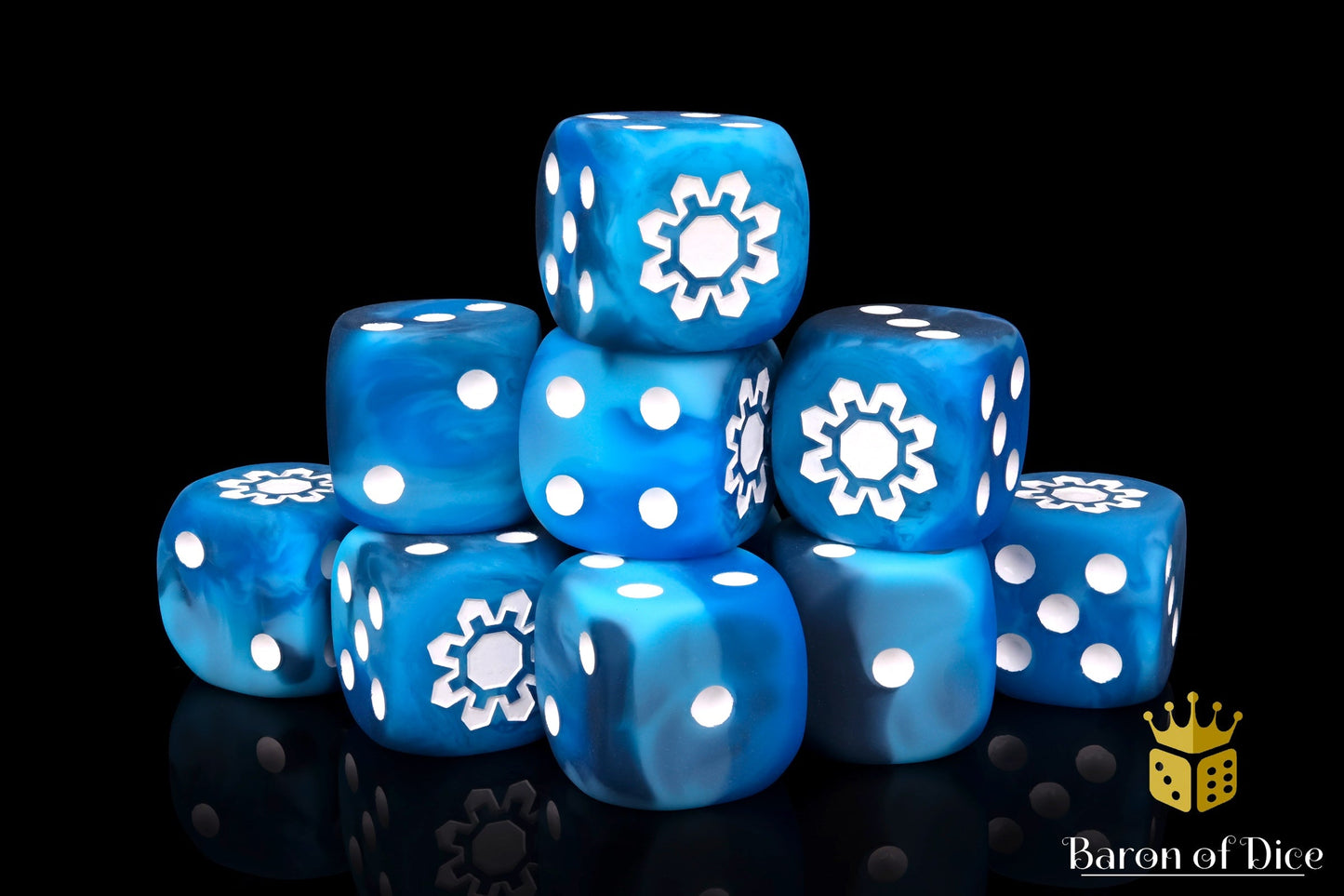 Frozen Cog, 16Mm Dice