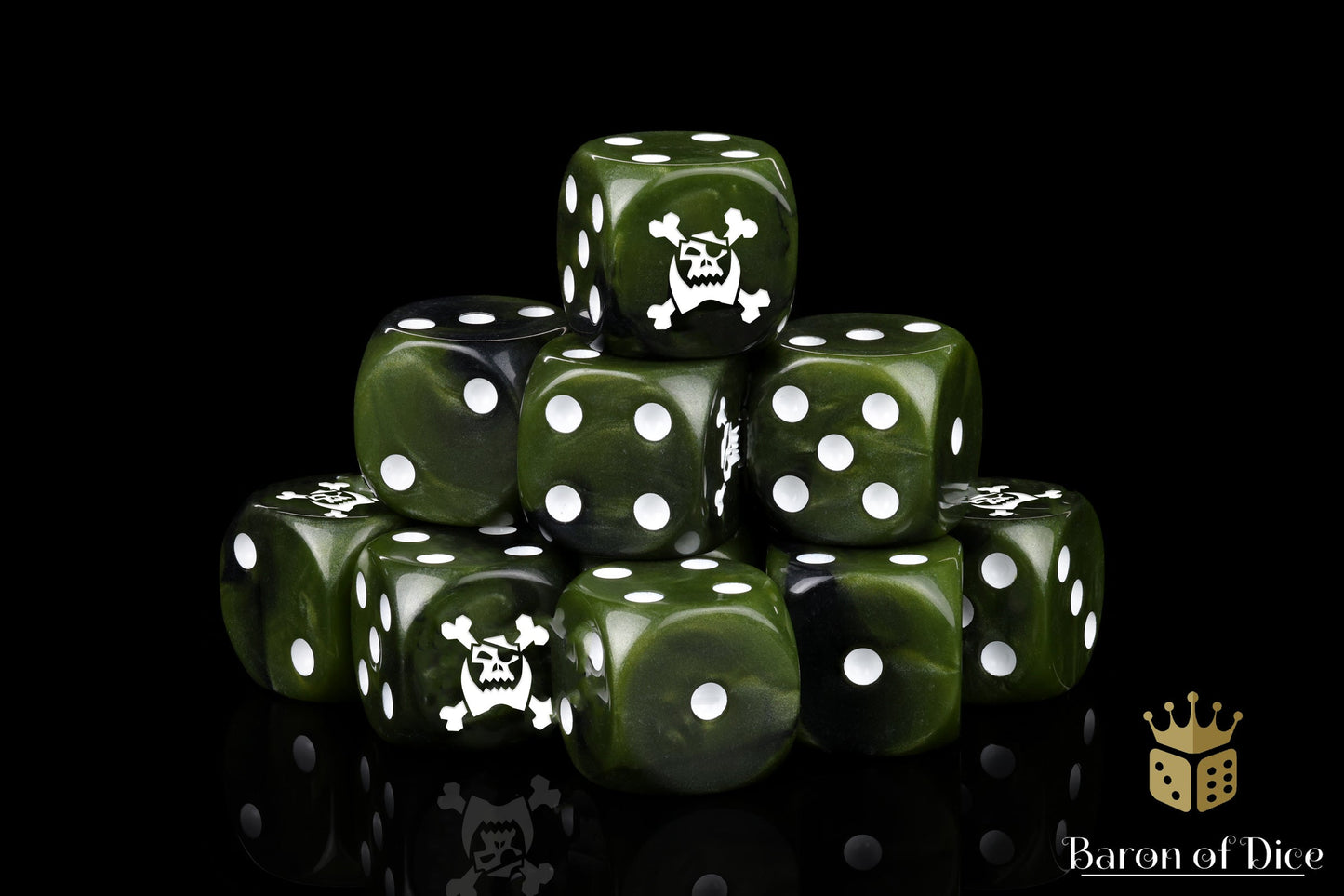 Jolly Orc, 16Mm Dice