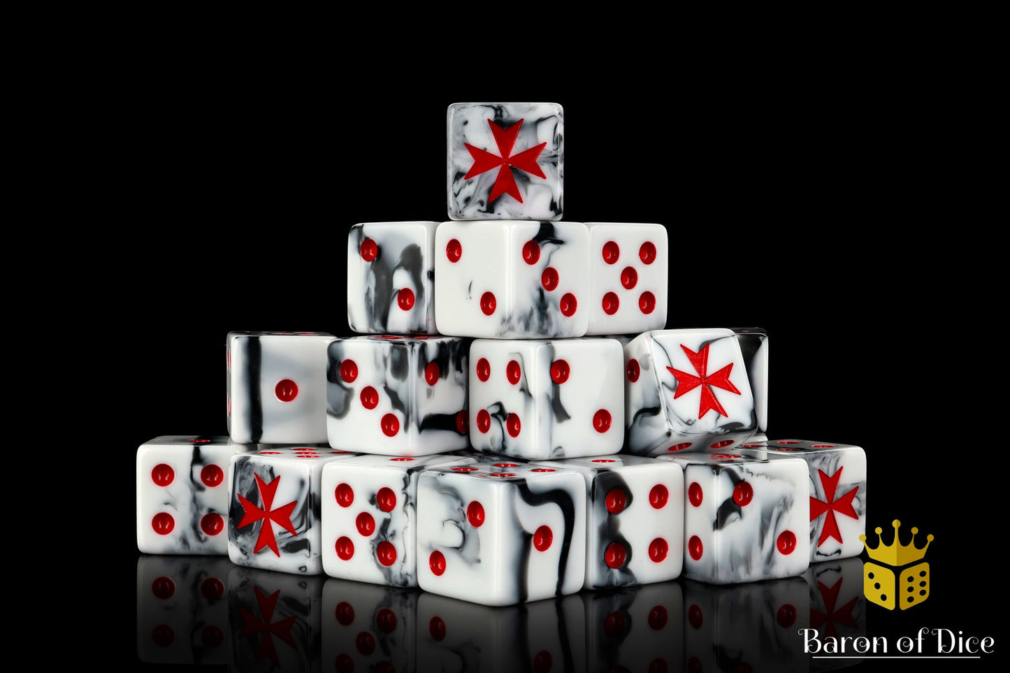 Knight Templar, Red, Dice