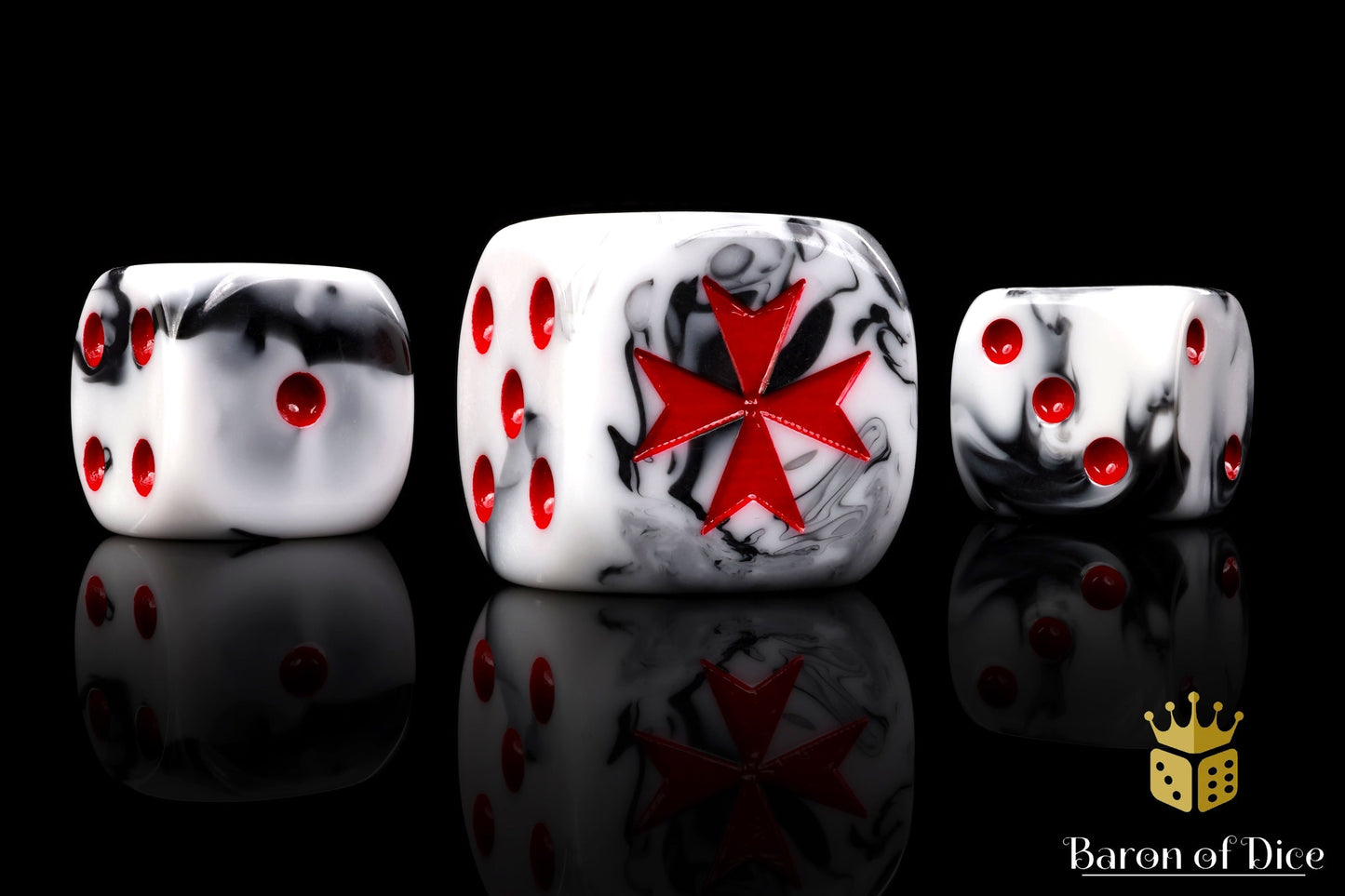 Knight Templar, Red, Dice