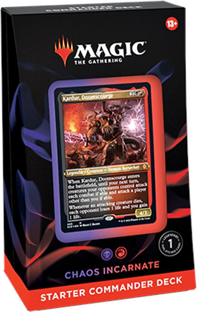 Magic: The Gathering Starter Commander Deck – Chaos Incarnate