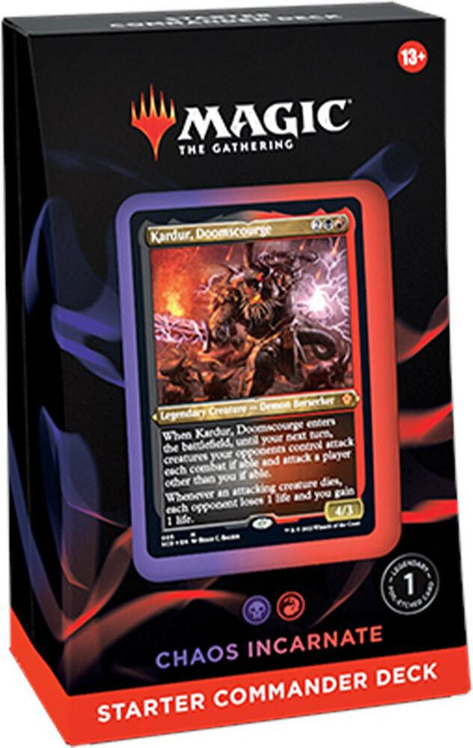 Magic: The Gathering Starter Commander Deck – Chaos Incarnate