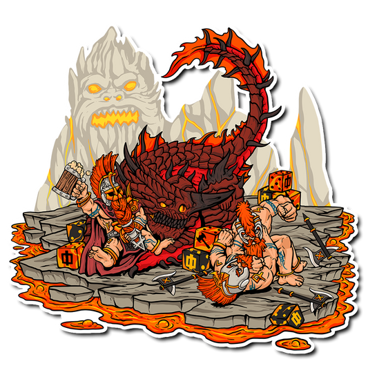 Premium Vinyl Stickers - Slayer Dwarves