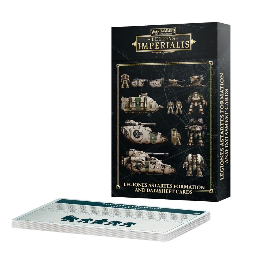 L/I:LEGIONES ASTARTES FRMATION+DATASHEET CARDS