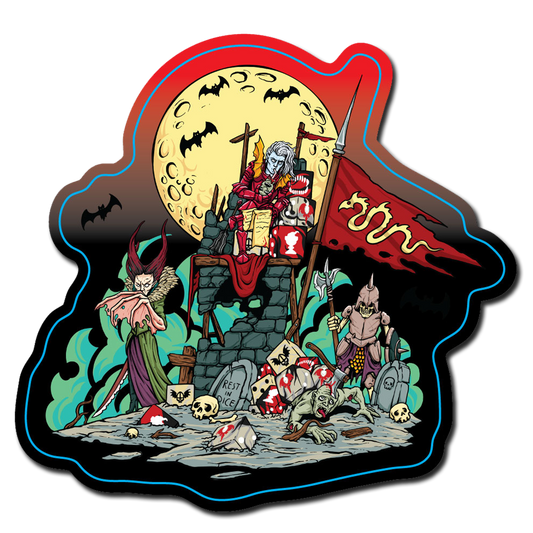 Premium Vinyl Stickers - Vampires