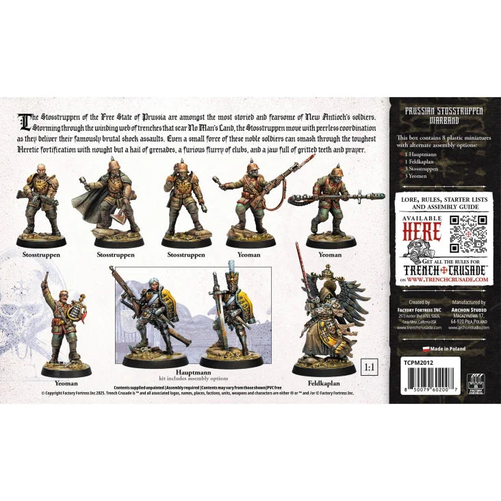 The Prussian Stosstruppen Warband