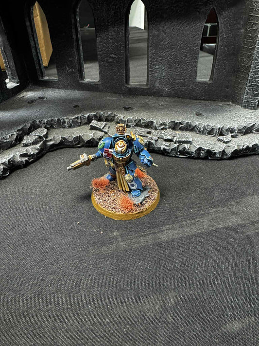 Captain In Terminator Armour BLUE Pre-Owned