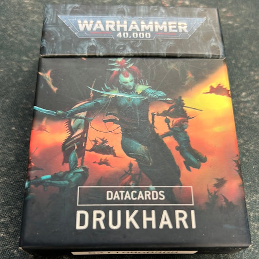 Datacards Drukhari Used