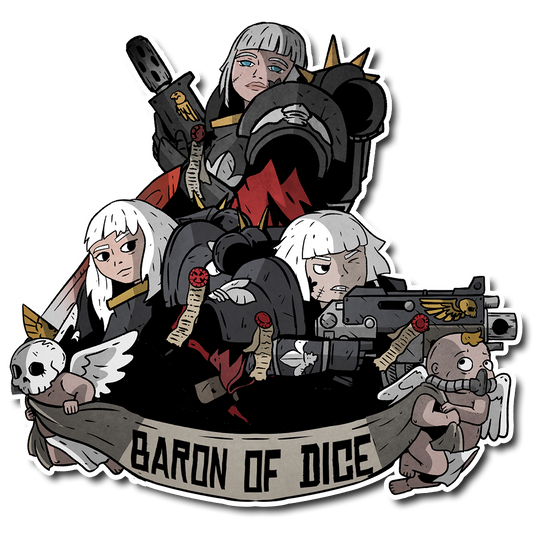 Premium Vinyl Stickers - Nuns With Guns
