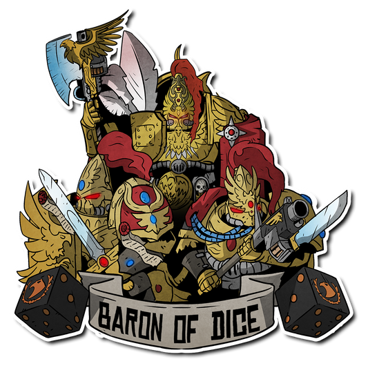 Premium Vinyl Stickers - Golden Warriors