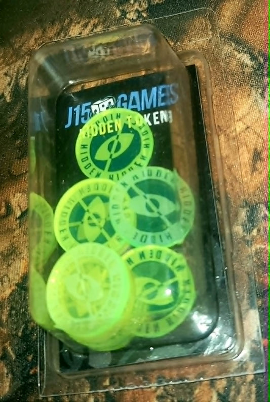 Hidden Tokens for 40k 11th (Neon Green)