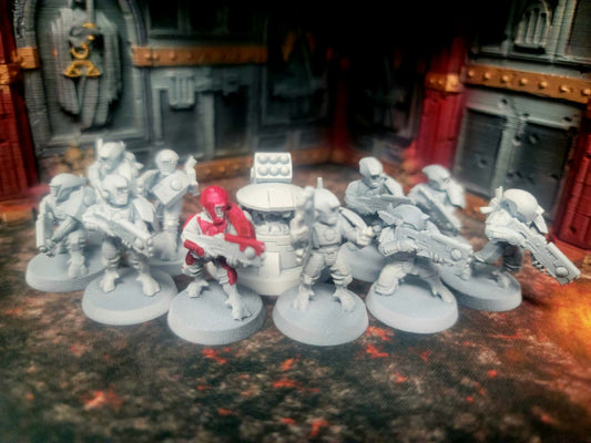 Tau Fire Warrior Breacher Team Pre-Owned