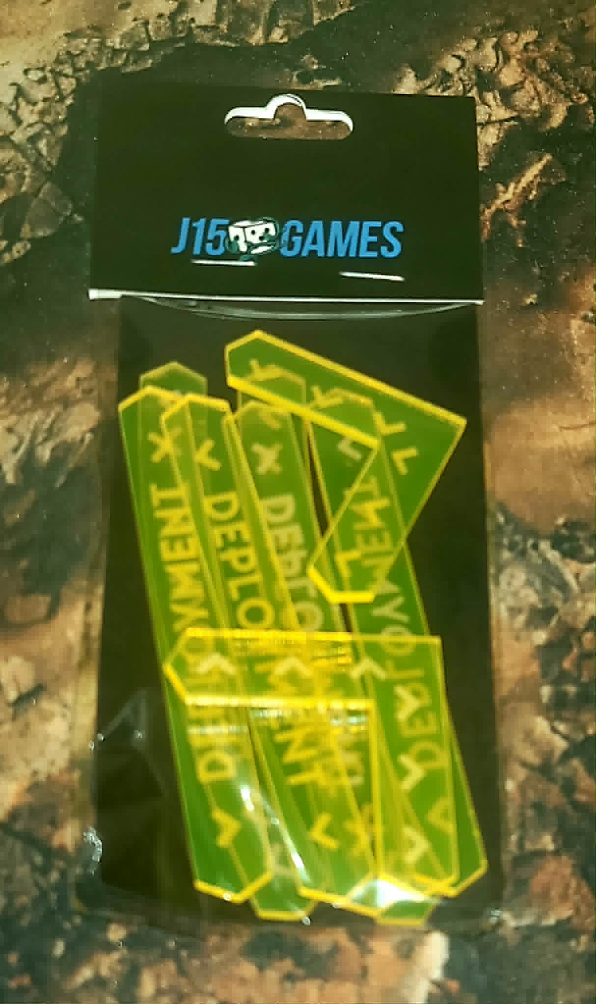 Deployment Zone Markers (Yellow)