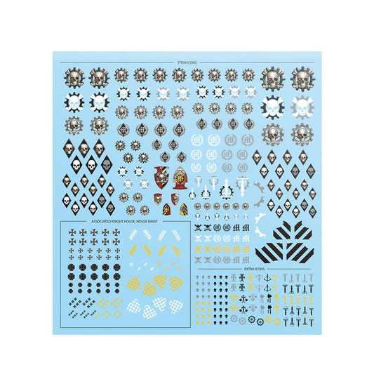 Adeptus Titanicus: Legio Metalica Transfer Sheet