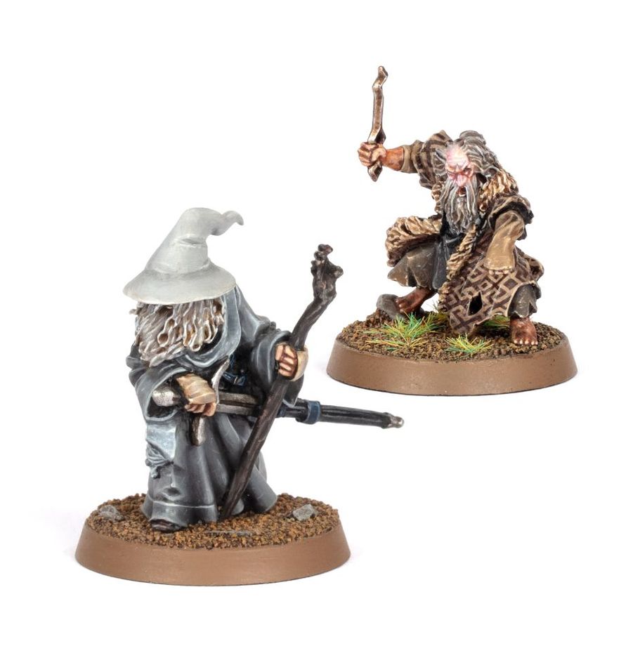 Thráin the Broken and Gandalf the Grey