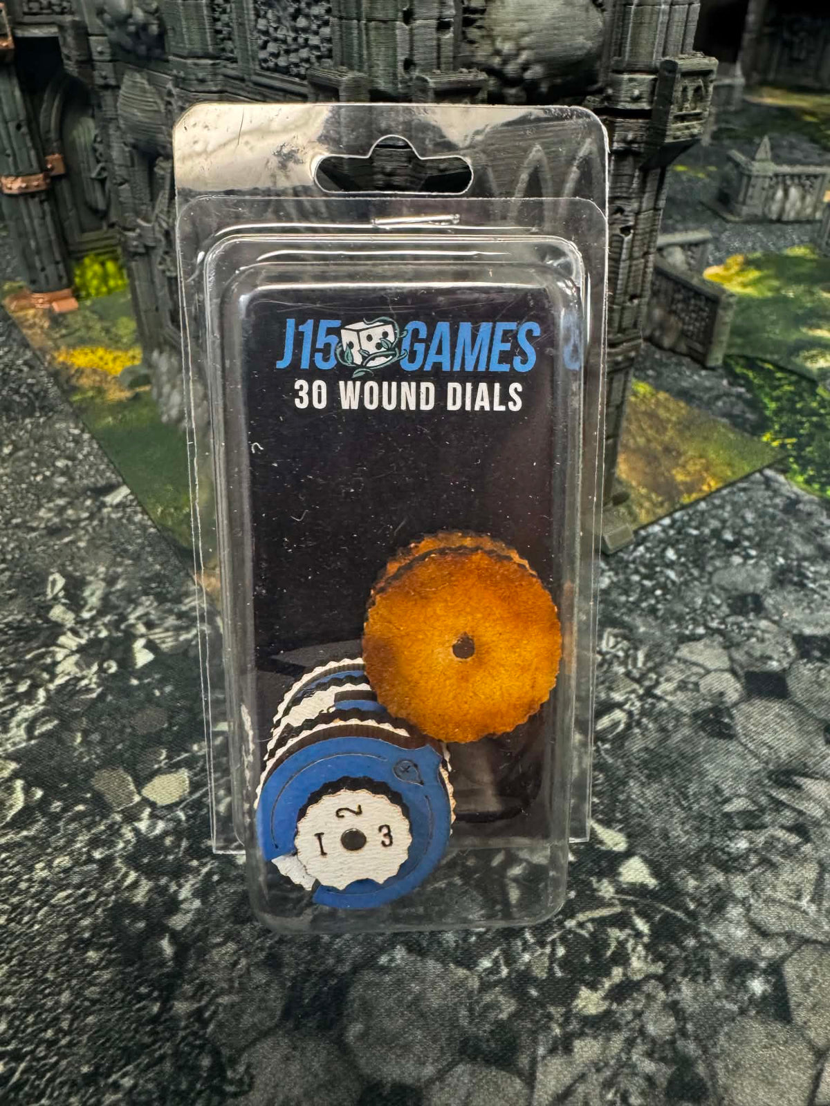 30 Wound dials set of 5 (Blue)