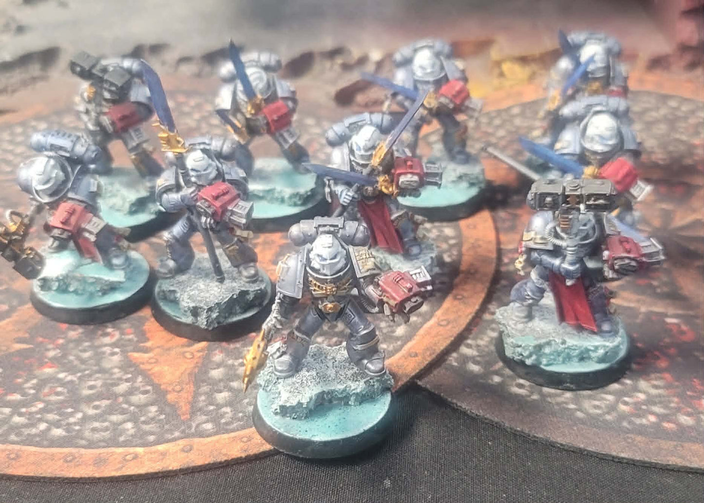 Pre-Owned Grey Knights Purifiers Squad (10 man unit)