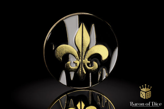 40mm Baron's Coin™ | Fleur De Lis | Heritage
