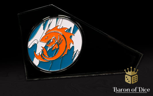 3" Metal Combat Gauge | Sea Monsters | Baron Coin™ Compatible