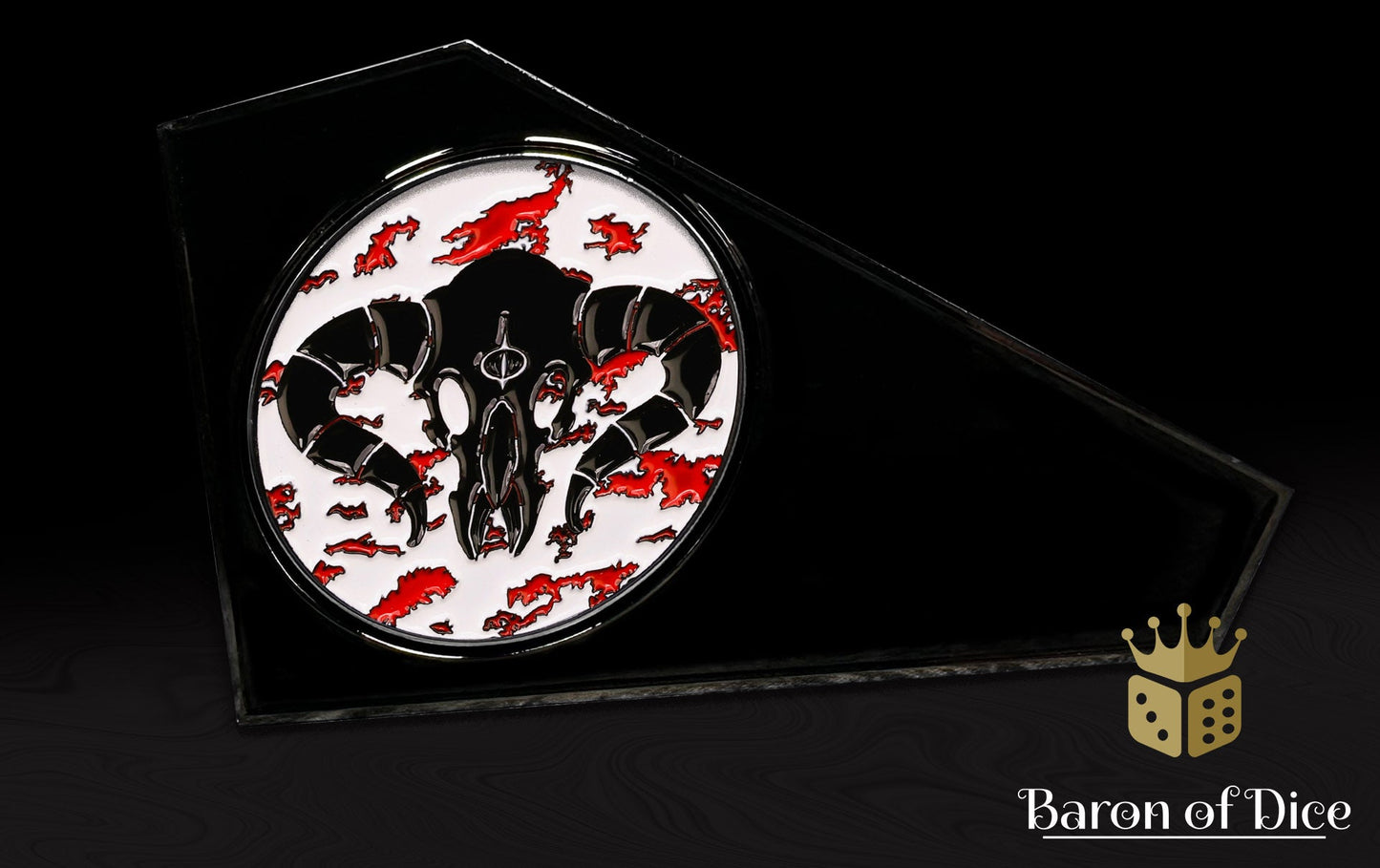 3" Metal Combat Gauge | Bloody Beasts | Baron Coin™ Compatible