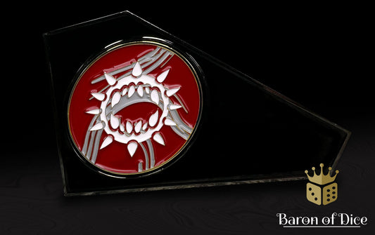 3" Metal Movement Gauge | Carnage | Red | Baron Coin™ Compatible