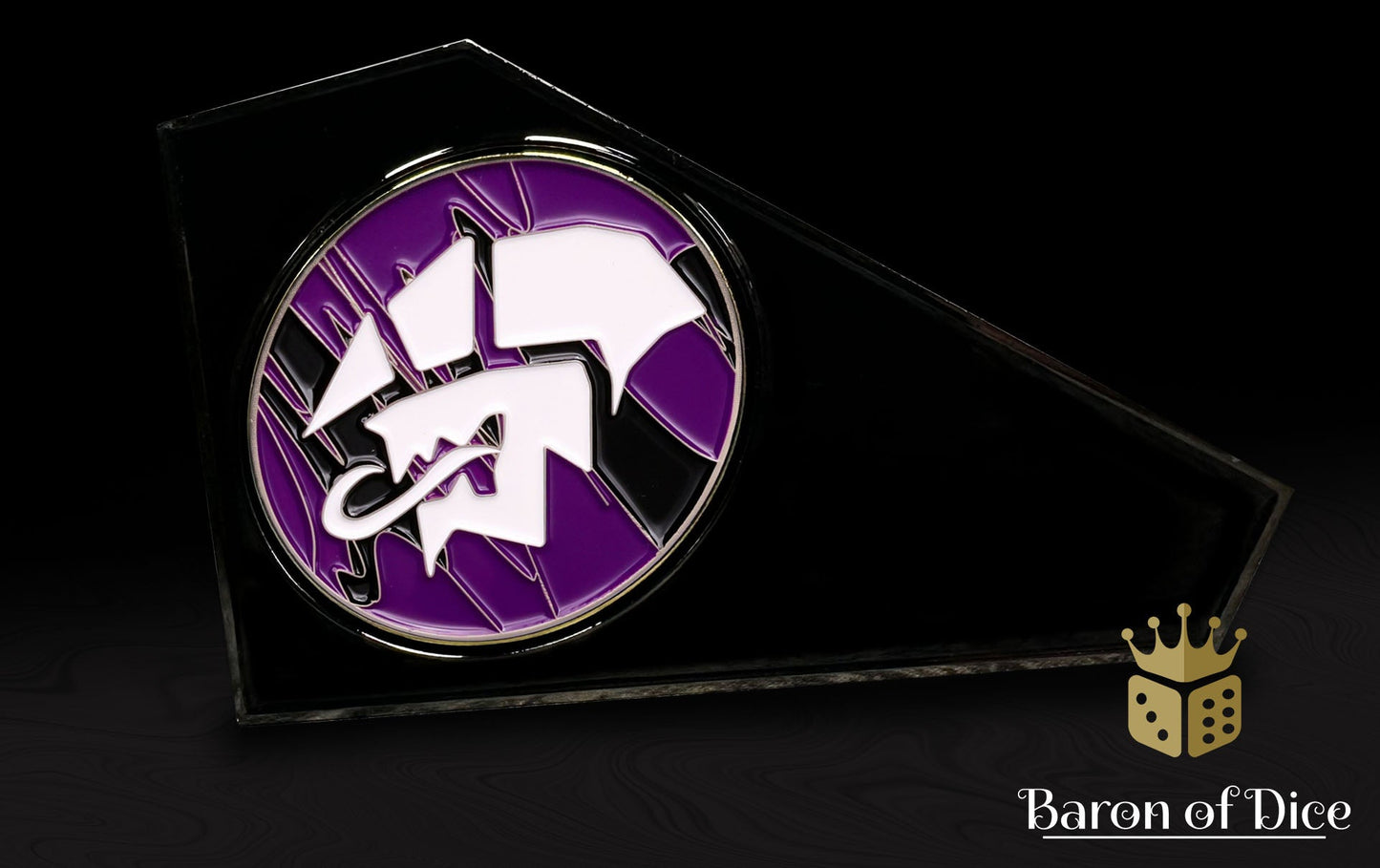 3" Metal Movement Gauge | Alien | Purple | Baron Coin™ Compatible