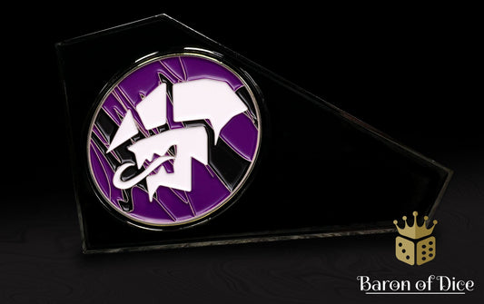 3" Metal Movement Gauge | Alien | Purple | Baron Coin™ Compatible