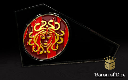 3" Metal Combat Gauge | Medusa | Baron Coin™ Compatible