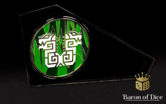 3" Metal Combat Gauge | Twin Lizard | Baron Coin™ Compatible