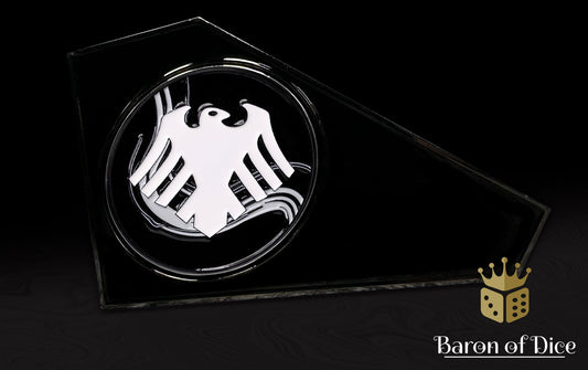 3" Metal Combat Gauge | Raven | Baron Coin™ Compatible