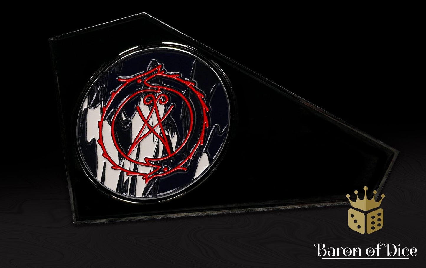 3" Metal Movement Gauge | Court of the Seven Serpents | Baron Coin™ Compatible
