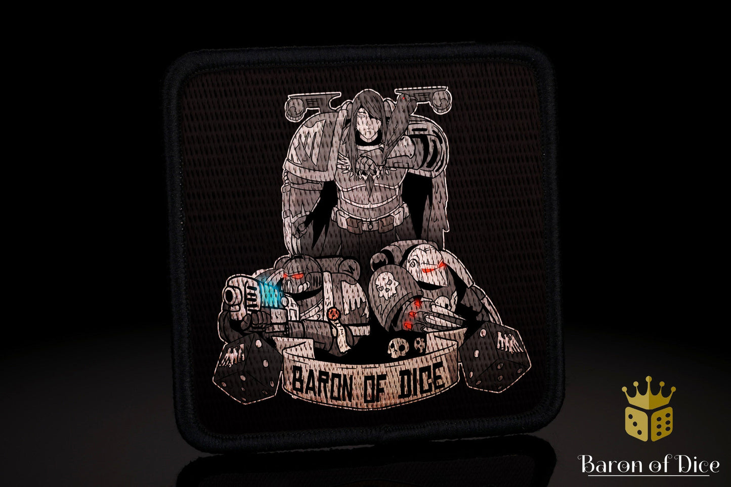 Baron's Dice Bag | Ravens Velcro Patch