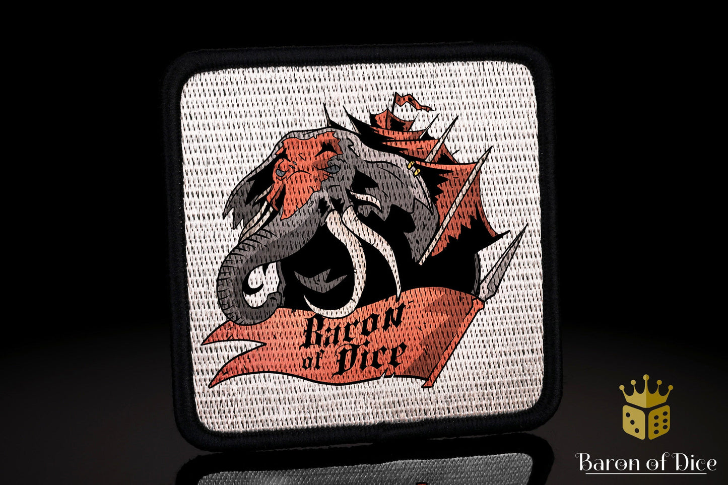 Baron's Dice Bag | Sole Ring | Men of the East Velcro Patch