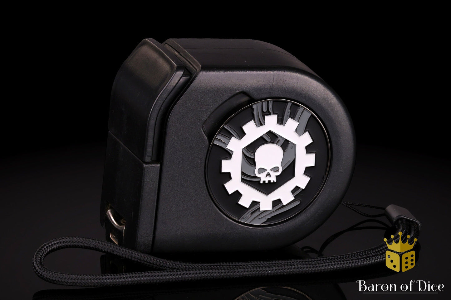 Wargaming Tape Measure | Baron's Coin™ Compatible | Iron Cog