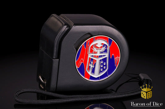 Wargaming Tape Measure | Baron's Coin™ Compatible | Imperial Helm