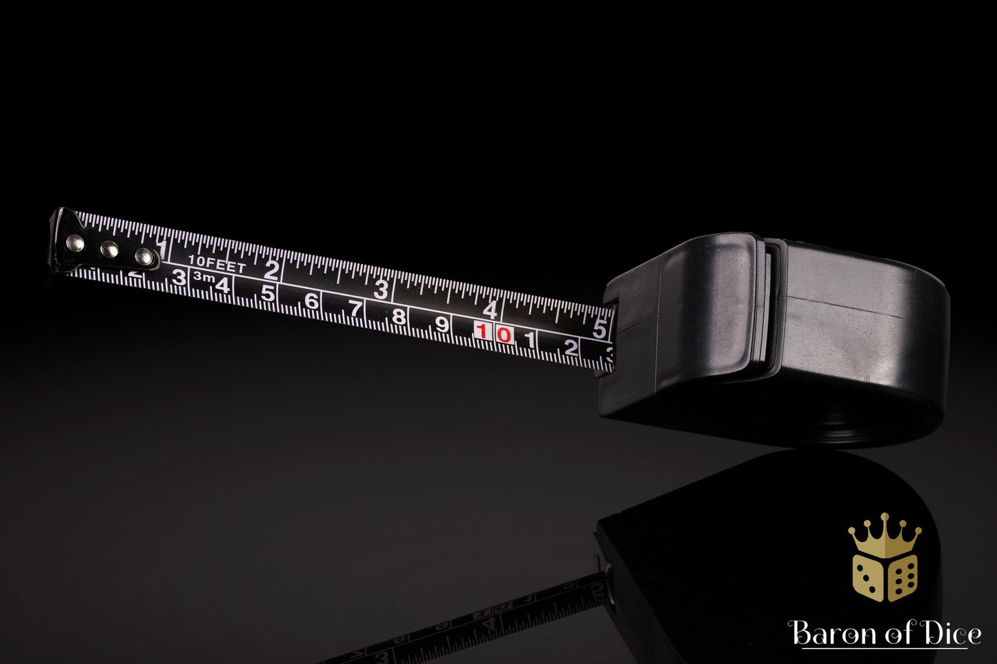 Wargaming Tape Measure | Baron's Coin™ Compatible | Infinity: Druze
