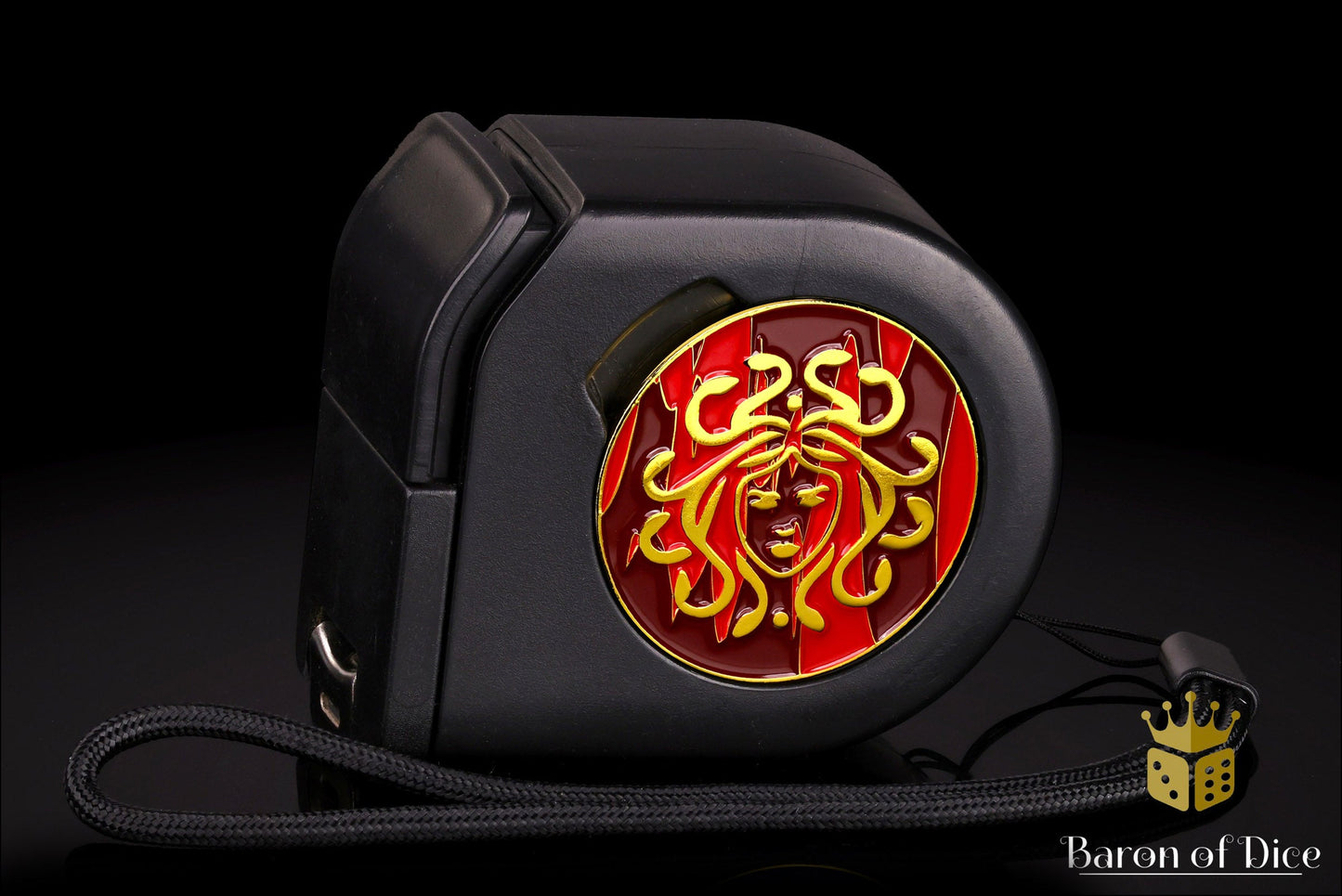 Wargaming Tape Measure | Baron's Coin™ Compatible | Medusa