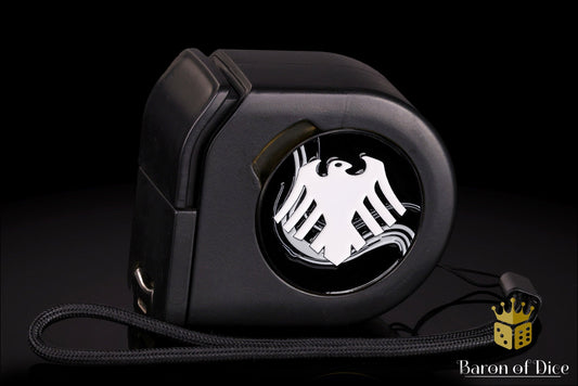 Wargaming Tape Measure | Baron's Coin™ Compatible | Raven