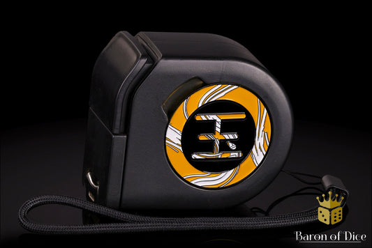 Wargaming Tape Measure | Baron's Coin™ Compatible | Infinity: Yu Jing