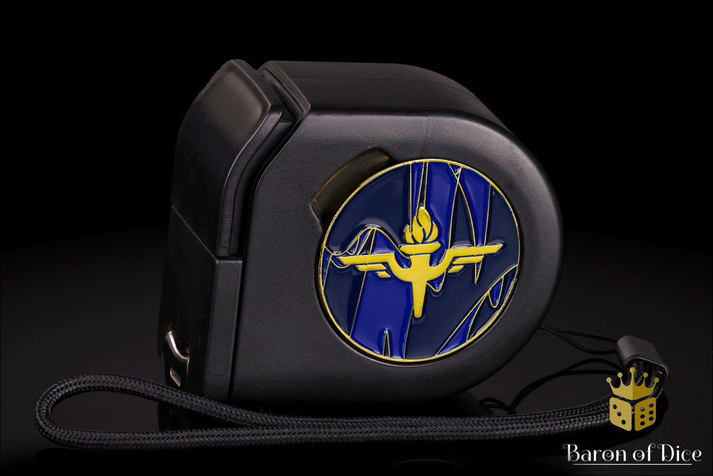 Wargaming Tape Measure | Baron's Coin™ Compatible | Infinity: Torchlight Brigade