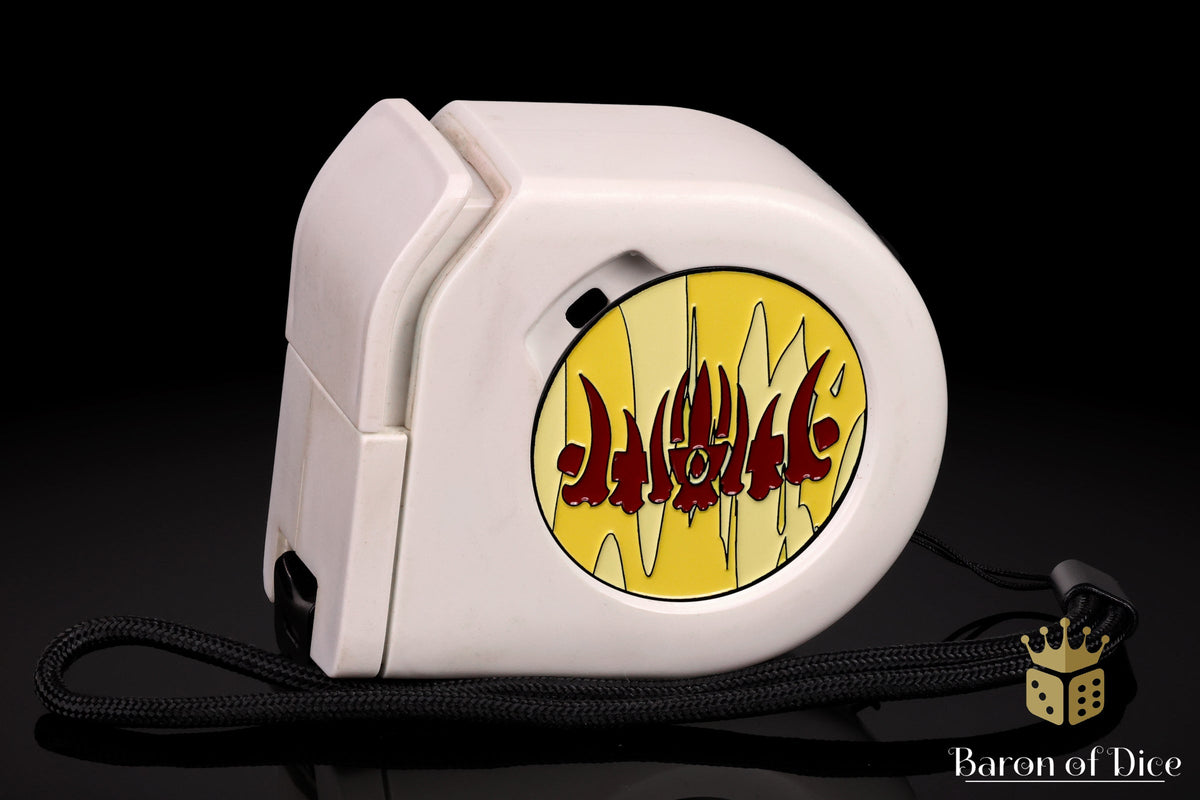 Wargaming Tape Measure | Baron's Coin™ Compatible | Bone Crown