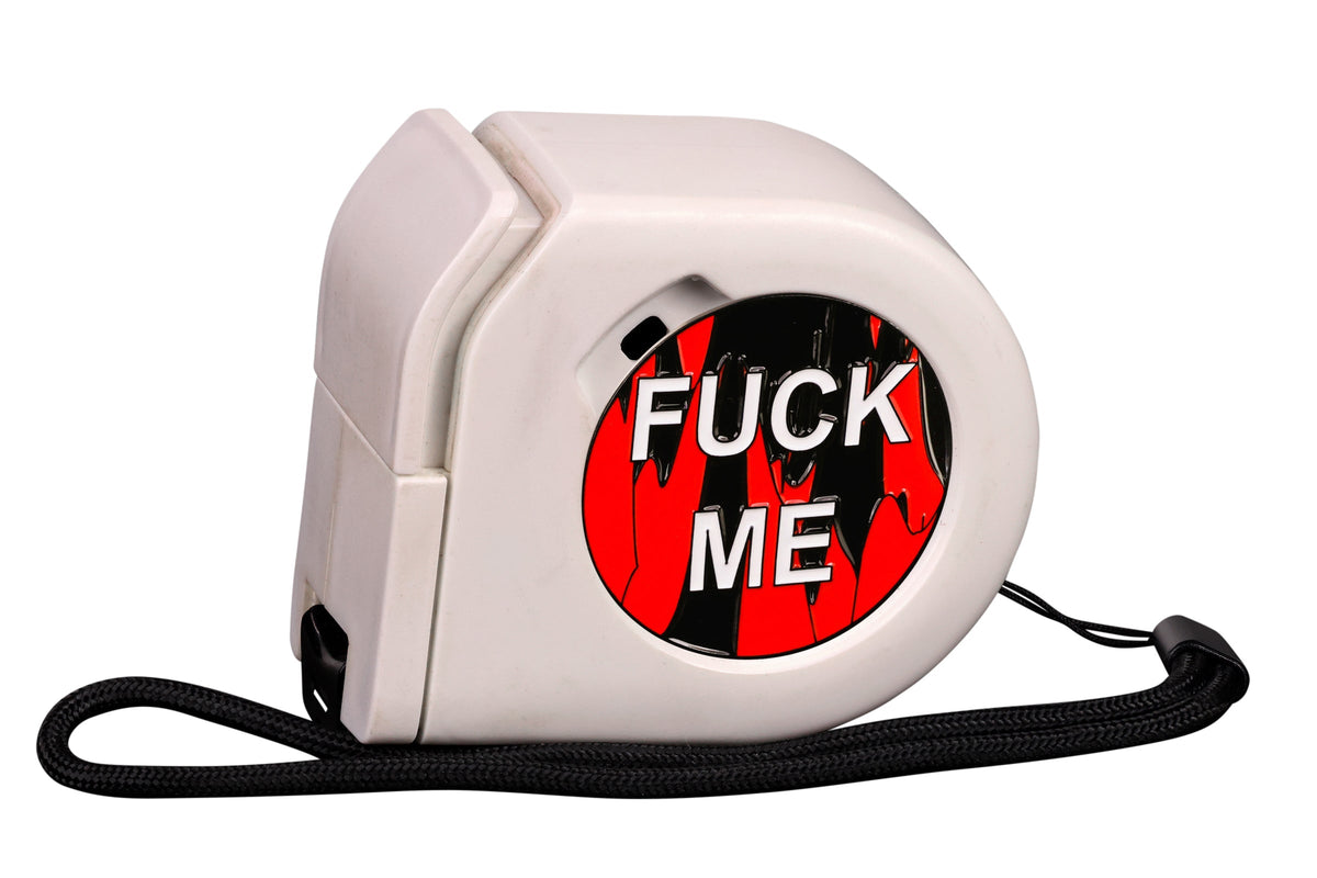Wargaming Tape Measure | Baron's Coin™ Compatible | F**k Me | Red